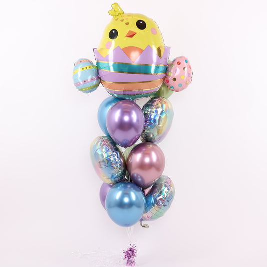 Easter Chrome Balloon Bouquet