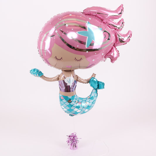 Shimmering Mermaid Balloon, 30in